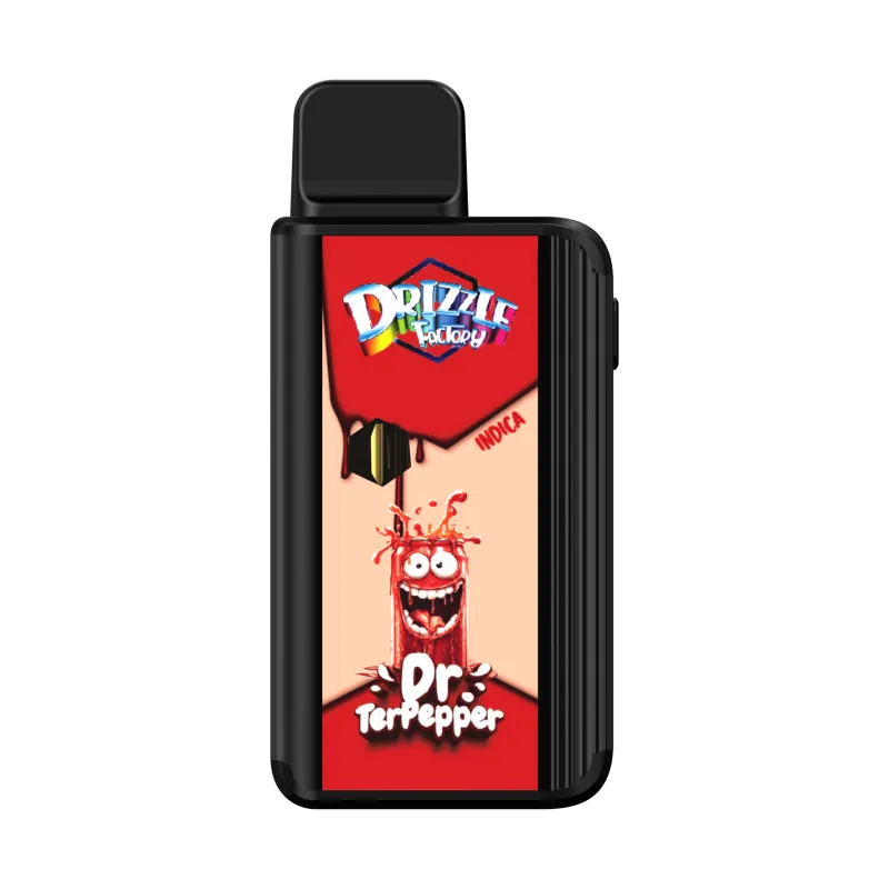 Drizzle Factory IRY Pod 1g live resin range with multiple labelled editions 9